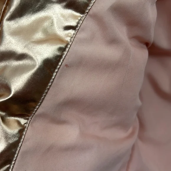 Janie And Jack Metallic Puffer Jacket - Picture 3 of 7